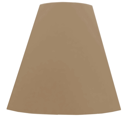 keglestub 11x26x17 L-E14 taupe bomuld